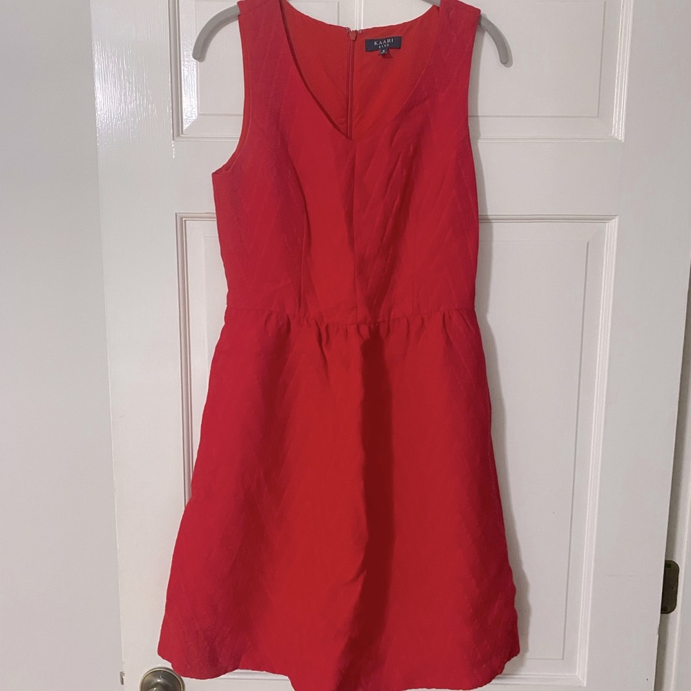 Red dress